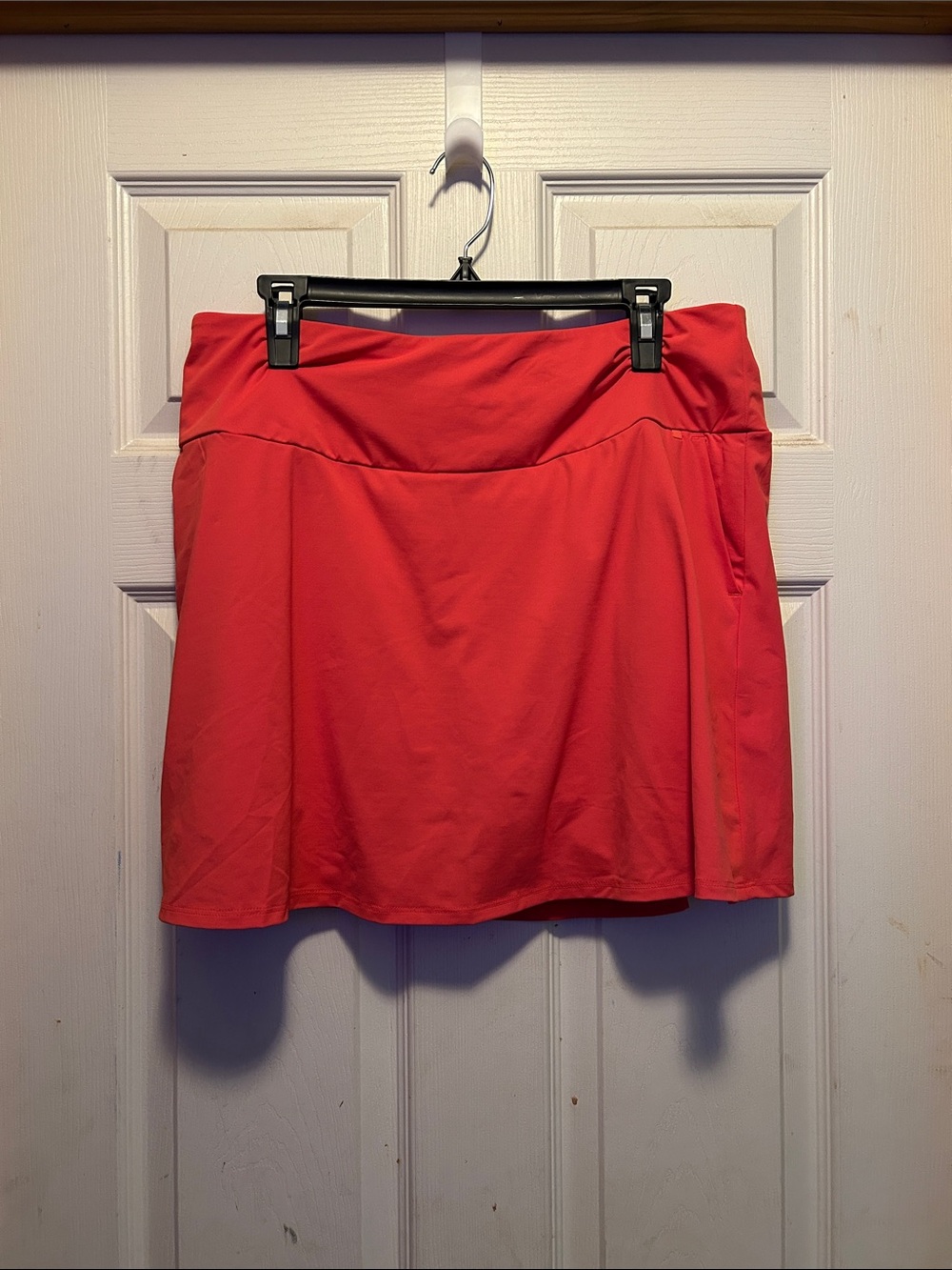 NWT - CALIA by Carrie Underwood Coral Red Athletic Skort